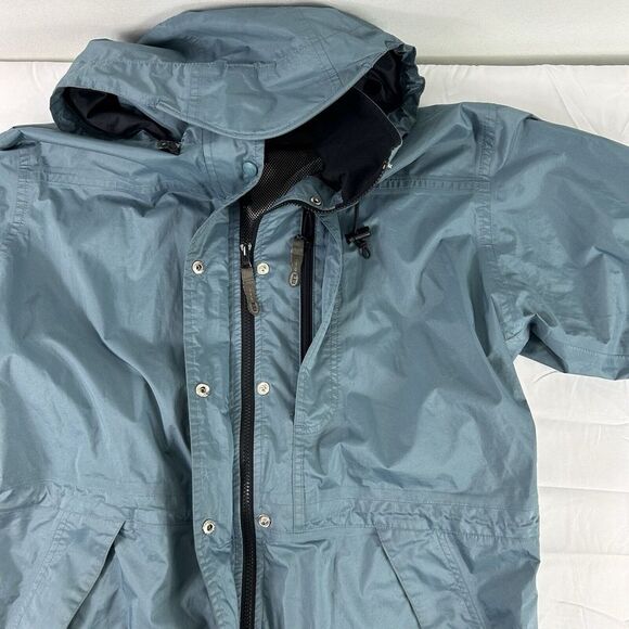 REI Elements E1 Full Zip Hooded Elements Water Windbreaker Jacket Men's M EUC - Picture 10 of 16